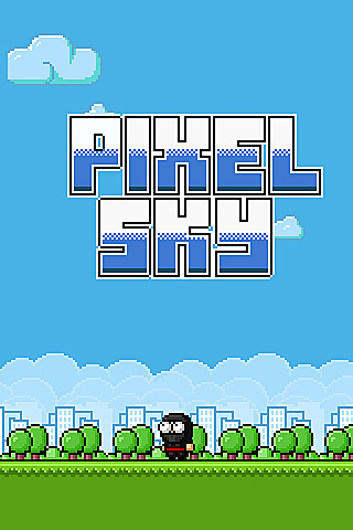 Ladda ner Pixel sky: Android Jumping spel till mobilen och surfplatta.