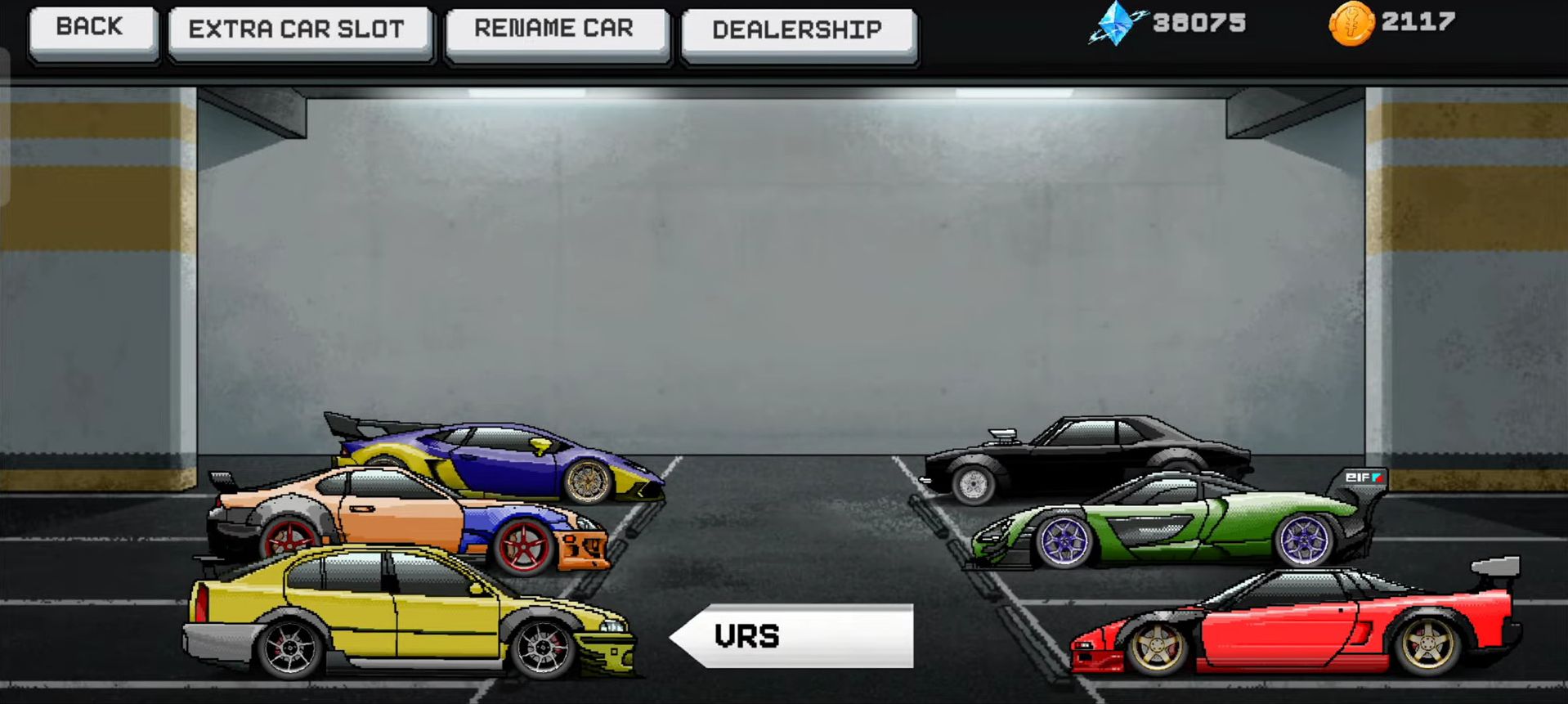 Ladda ner Pixel X Racer: Android Cars spel till mobilen och surfplatta.