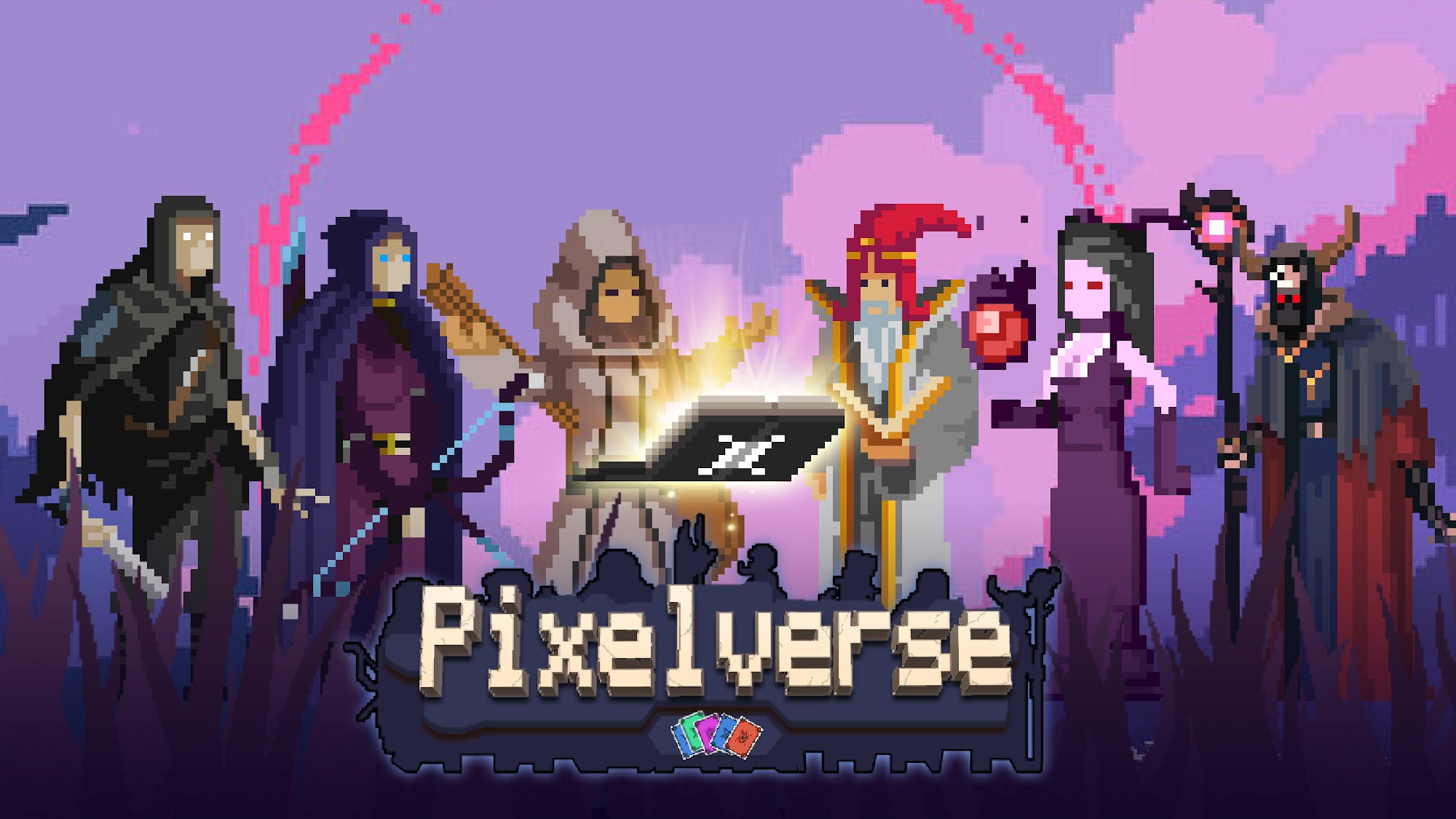 Ladda ner Pixelverse - Deck Heroes: Android  spel till mobilen och surfplatta.