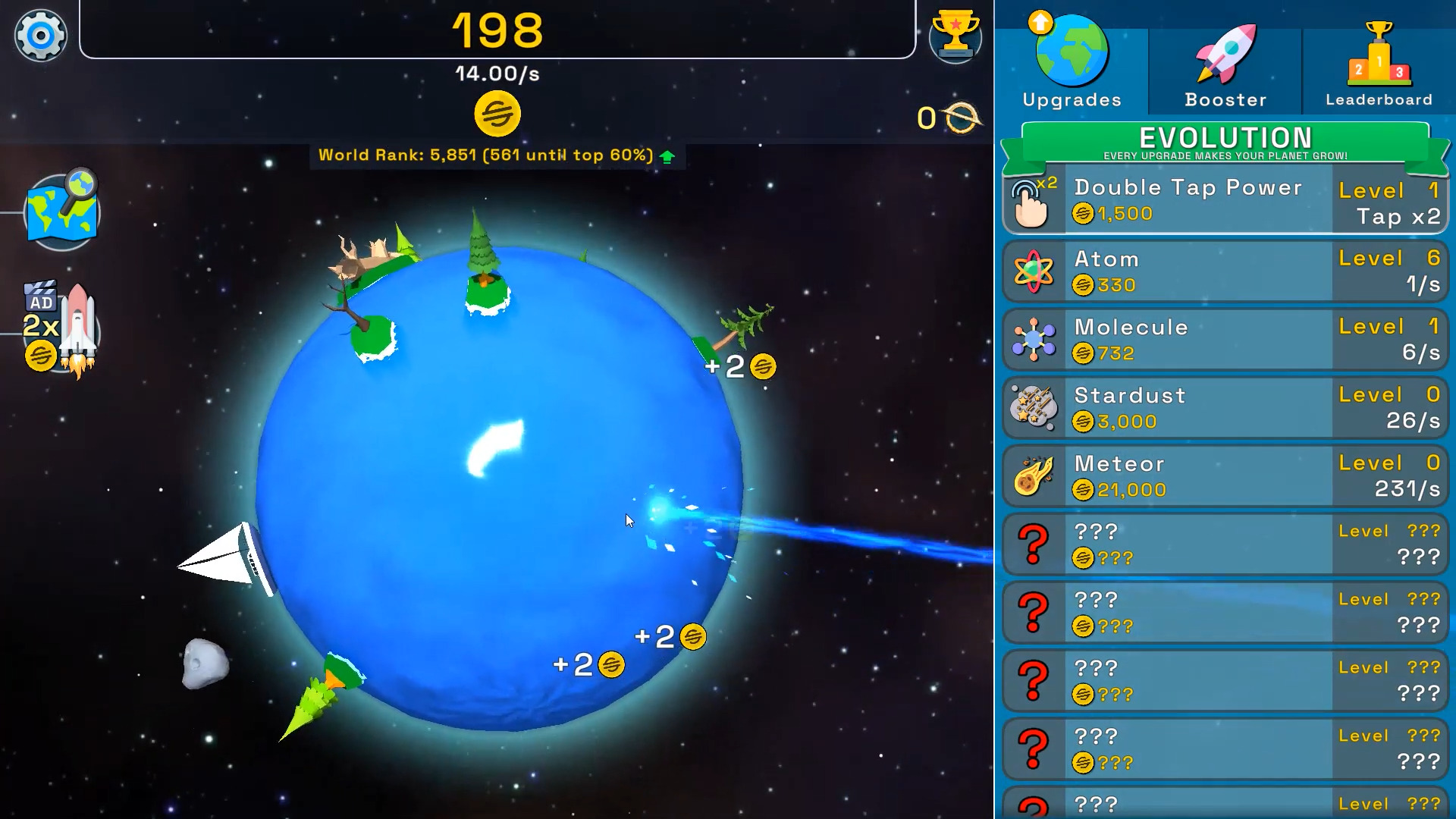 Ladda ner Planet Evolution: Idle Clicker: Android Easy spel till mobilen och surfplatta.