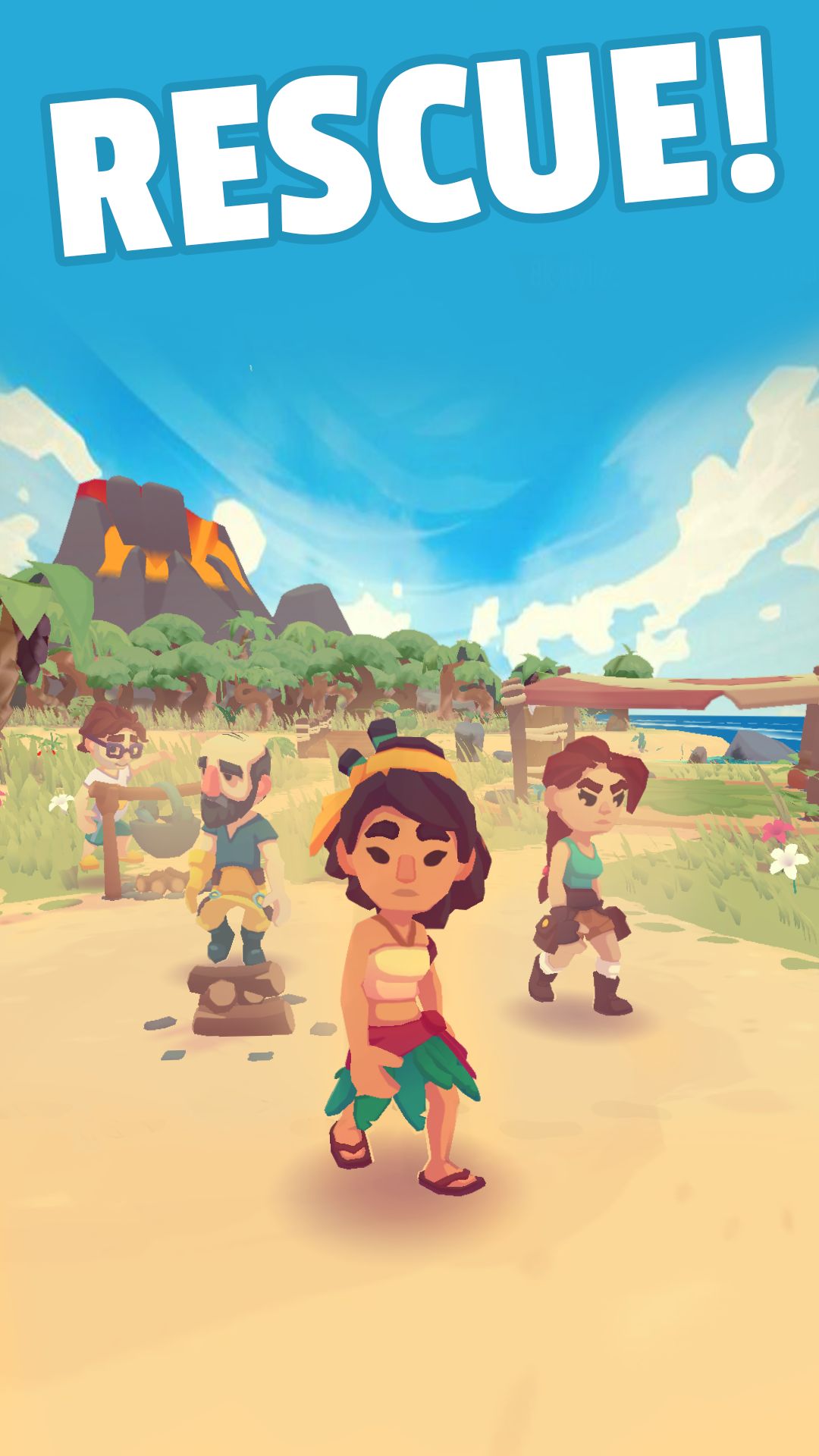 Ladda ner Pocket Tales: Android Survival spel till mobilen och surfplatta.