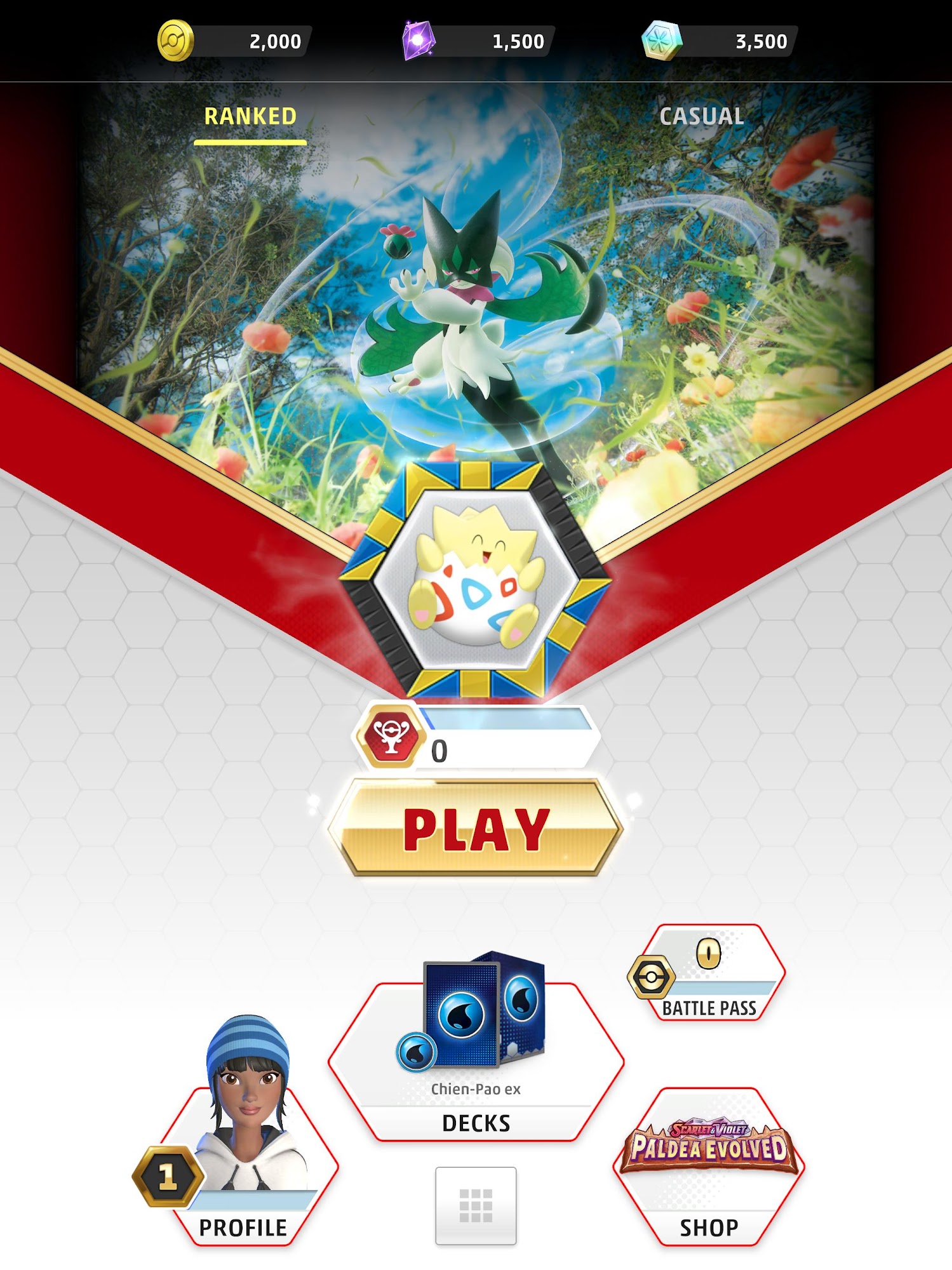 Ladda ner Pokémon TCG Live: Android Online spel till mobilen och surfplatta.
