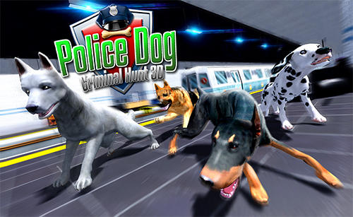 Ladda ner Police dog criminal hunt 3D: Android Animals spel till mobilen och surfplatta.