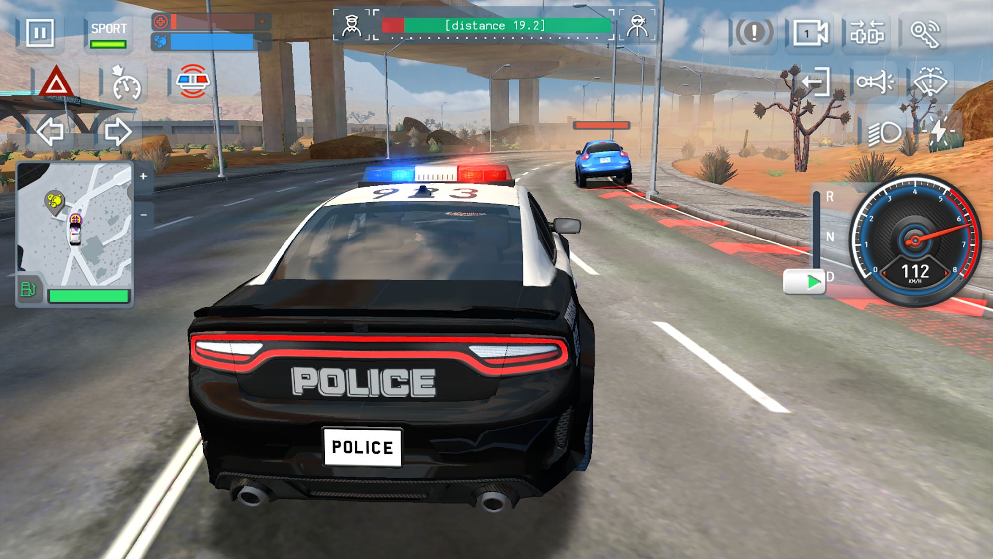 Ladda ner Police Sim 2022: Android Cars spel till mobilen och surfplatta.