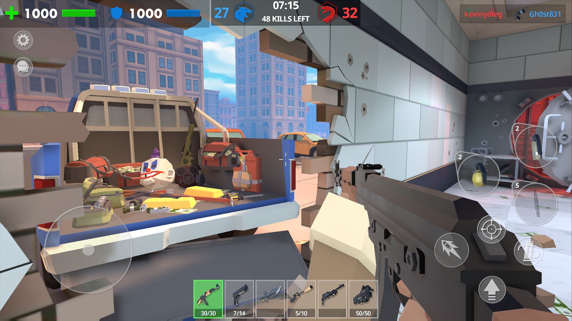 Ladda ner Polygon Arena: Online Shooter: Android PvP spel till mobilen och surfplatta.