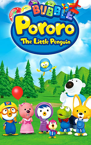 Ladda ner Pororo: The little penguin. Bubble shooter: Android Bubbles spel till mobilen och surfplatta.