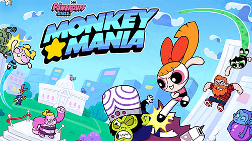 Ladda ner Powerpuff girls: Monkey mania: Android By animated movies spel till mobilen och surfplatta.