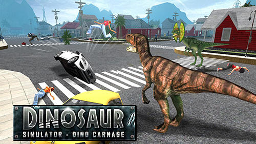 Ladda ner Primal dinosaur simulator: Dino carnage: Android Dinosaurs spel till mobilen och surfplatta.