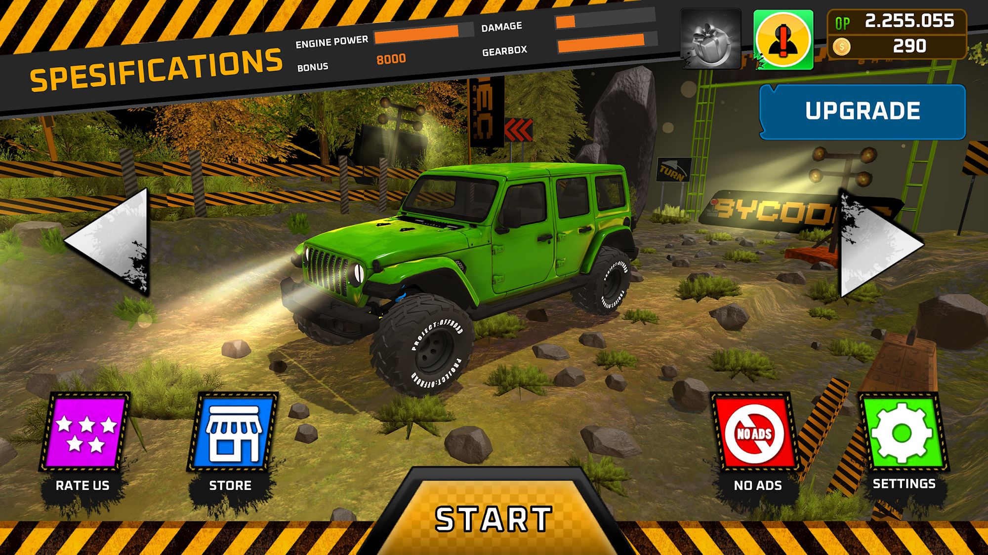 Ladda ner Project Offroad 3: Android Driving simulators spel till mobilen och surfplatta.