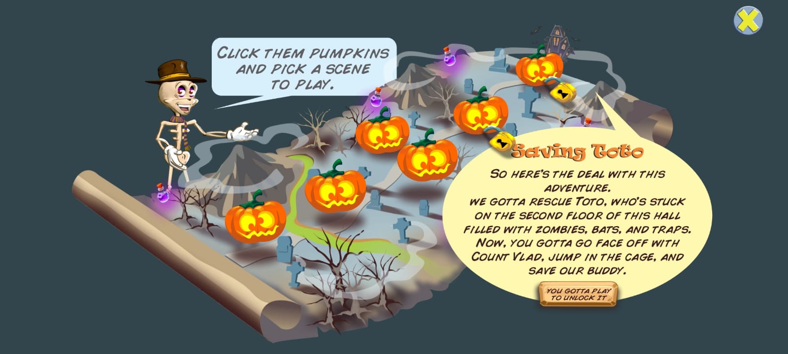 Ladda ner Pumpkins Quest på Android A.n.d.r.o.i.d. .5...0. .a.n.d. .m.o.r.e gratis.