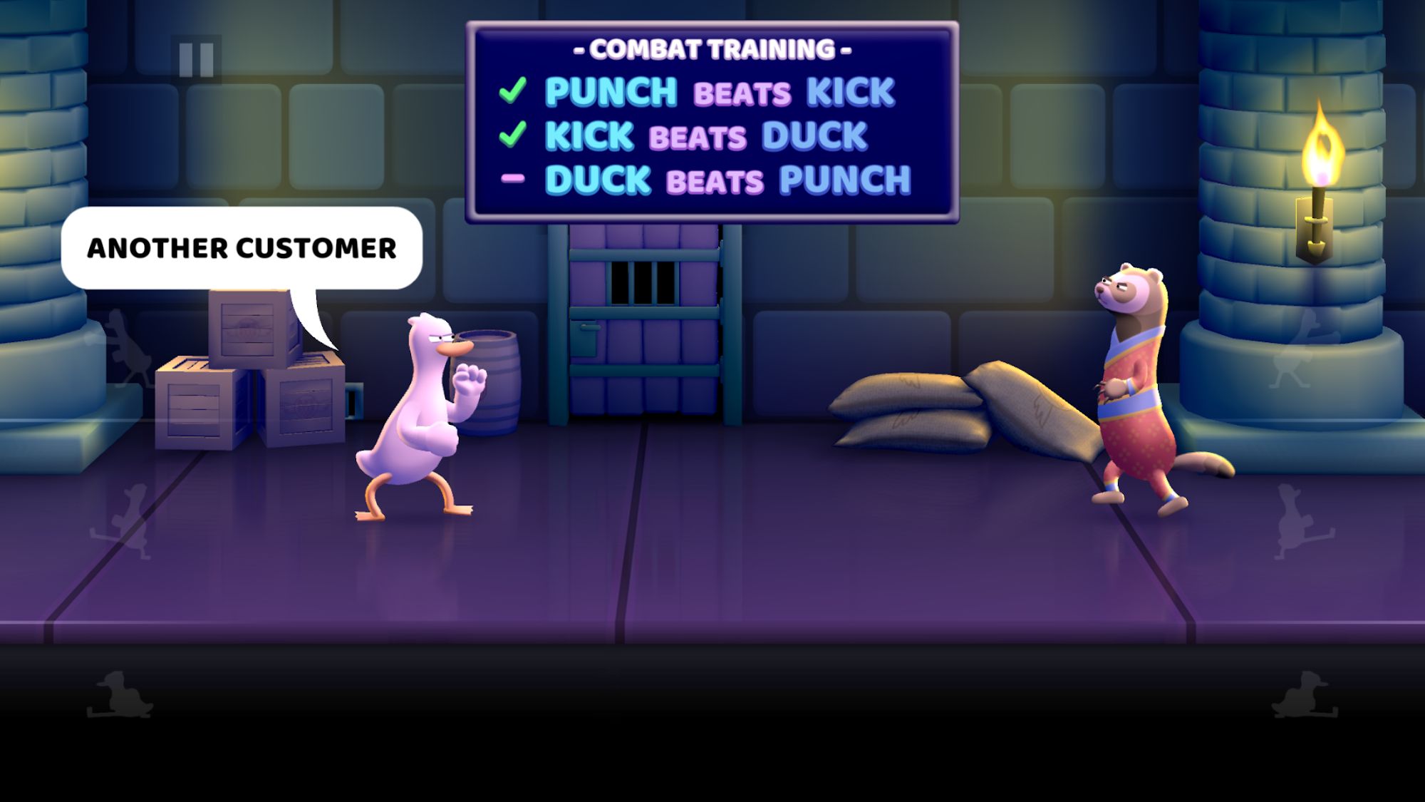Ladda ner Punch Kick Duck: Android Beat ’em up spel till mobilen och surfplatta.