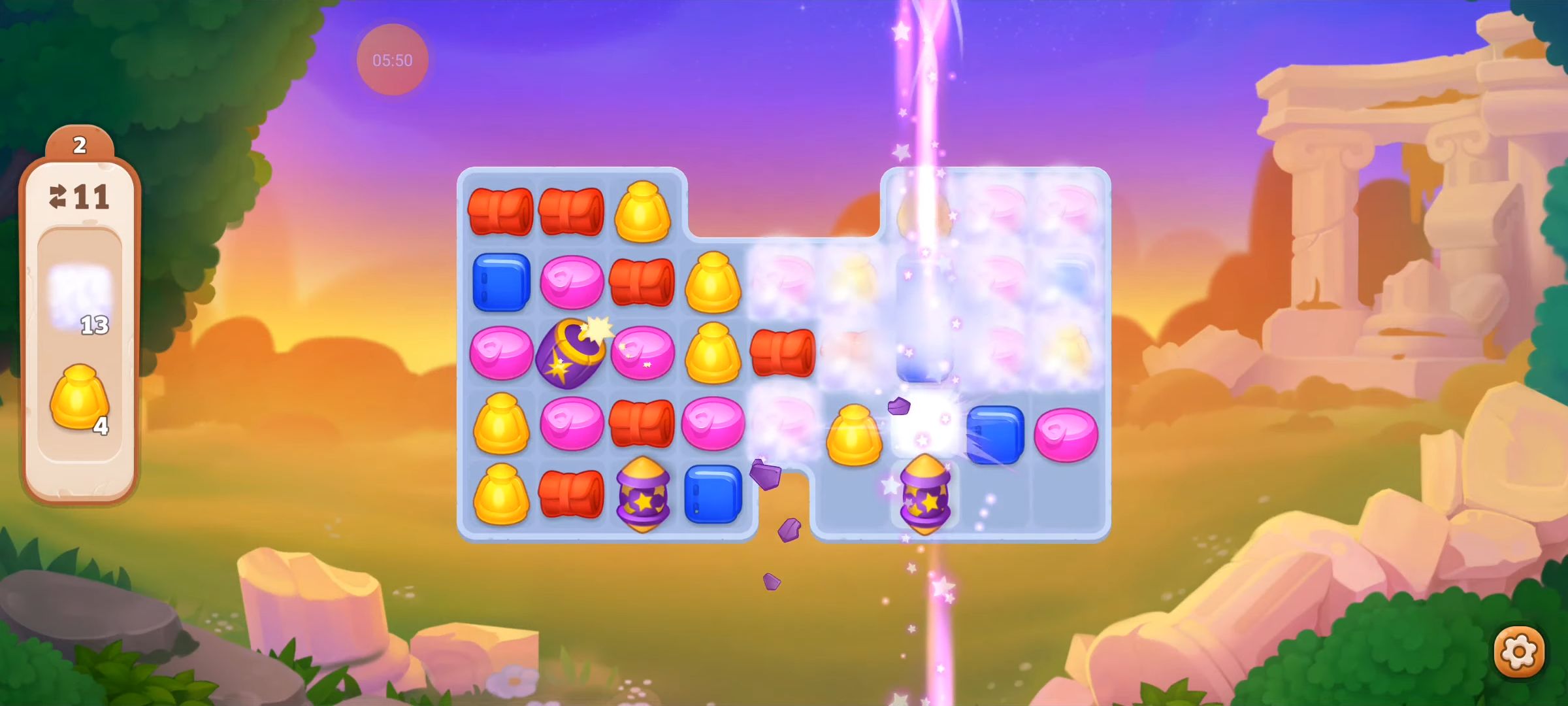 Ladda ner Puzzle Odyssey: adventure game: Android Match 3 spel till mobilen och surfplatta.