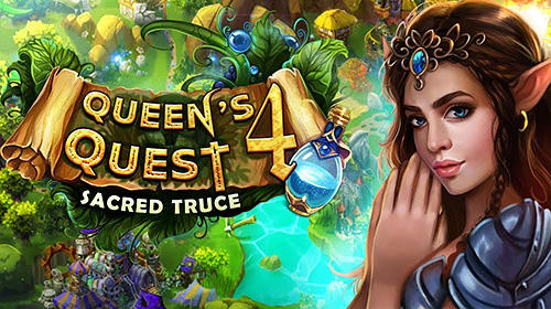 Ladda ner Queen's quest 4: Sacred truce: Android Hidden objects spel till mobilen och surfplatta.