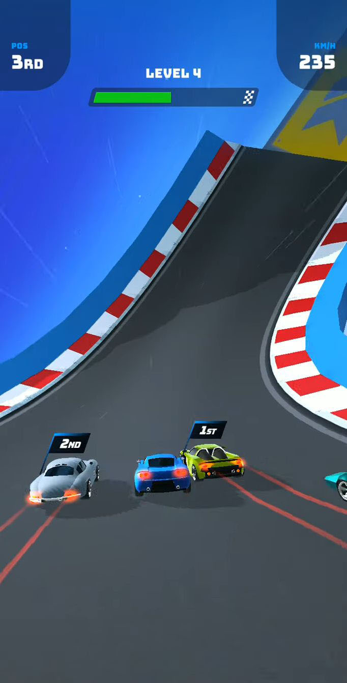 Ladda ner Race Master 3D - Car Racing: Android Cars spel till mobilen och surfplatta.