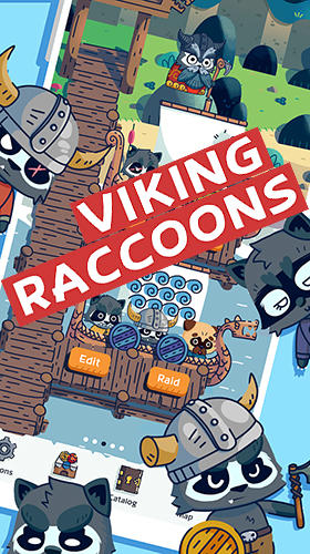 Ladda ner Raidcoons: The viking raccoons: Android Arkadspel spel till mobilen och surfplatta.