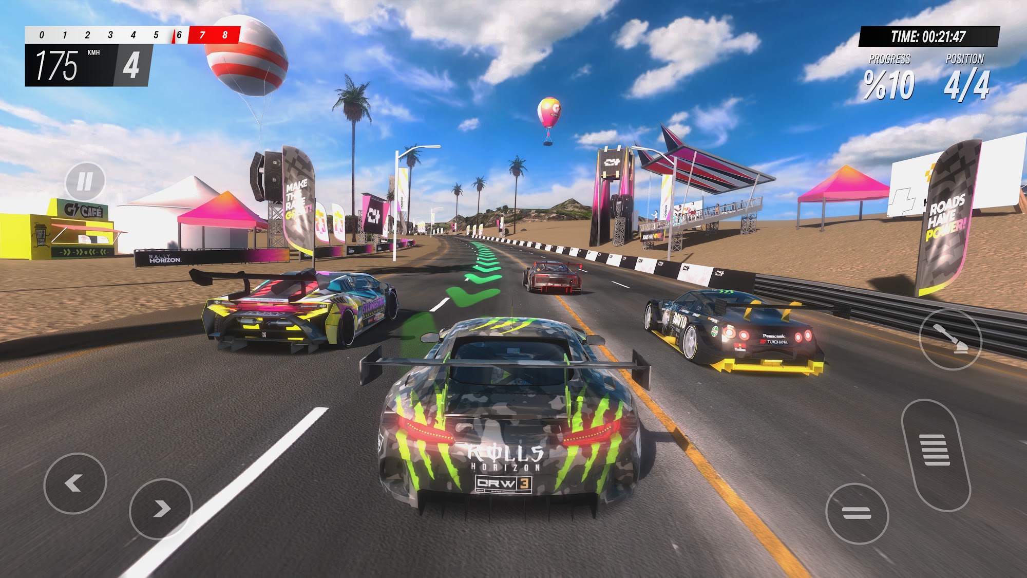 Ladda ner Rally Horizon: Android Open world spel till mobilen och surfplatta.