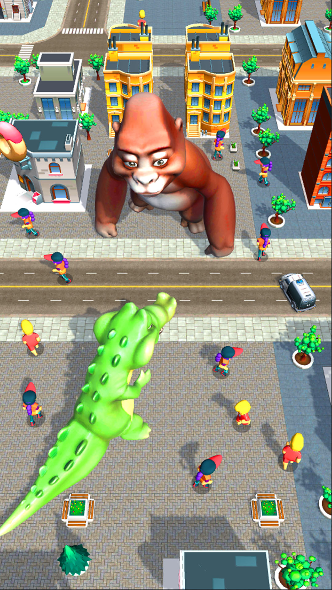 Ladda ner Rampage : Giant Monsters: Android Action spel till mobilen och surfplatta.