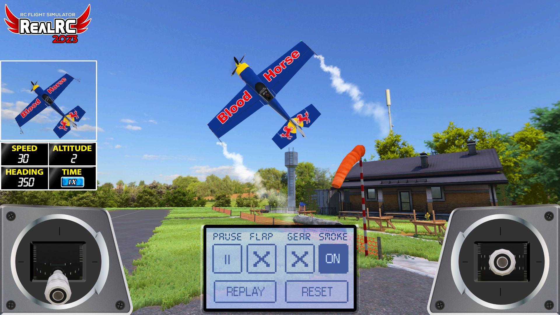 Ladda ner Real RC Flight Sim 2023 Online: Android Planes spel till mobilen och surfplatta.