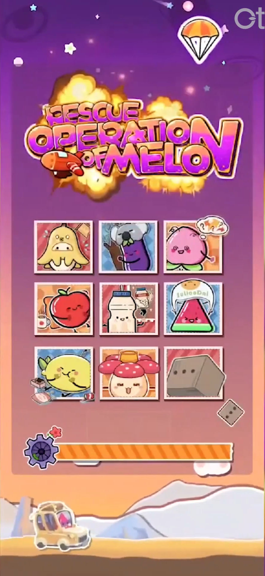 Ladda ner Rescue Operation Of Melon: Android Arkadspel spel till mobilen och surfplatta.