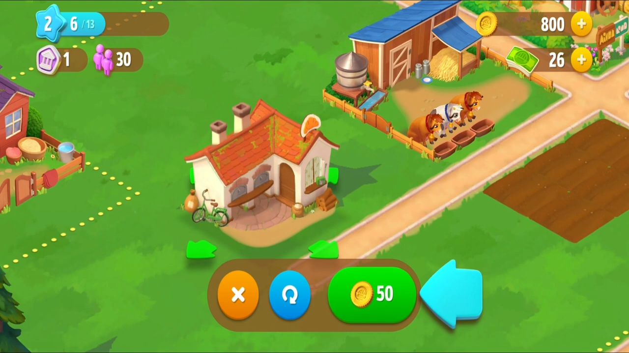 Ladda ner Riverside: Farm Village: Android Building spel till mobilen och surfplatta.