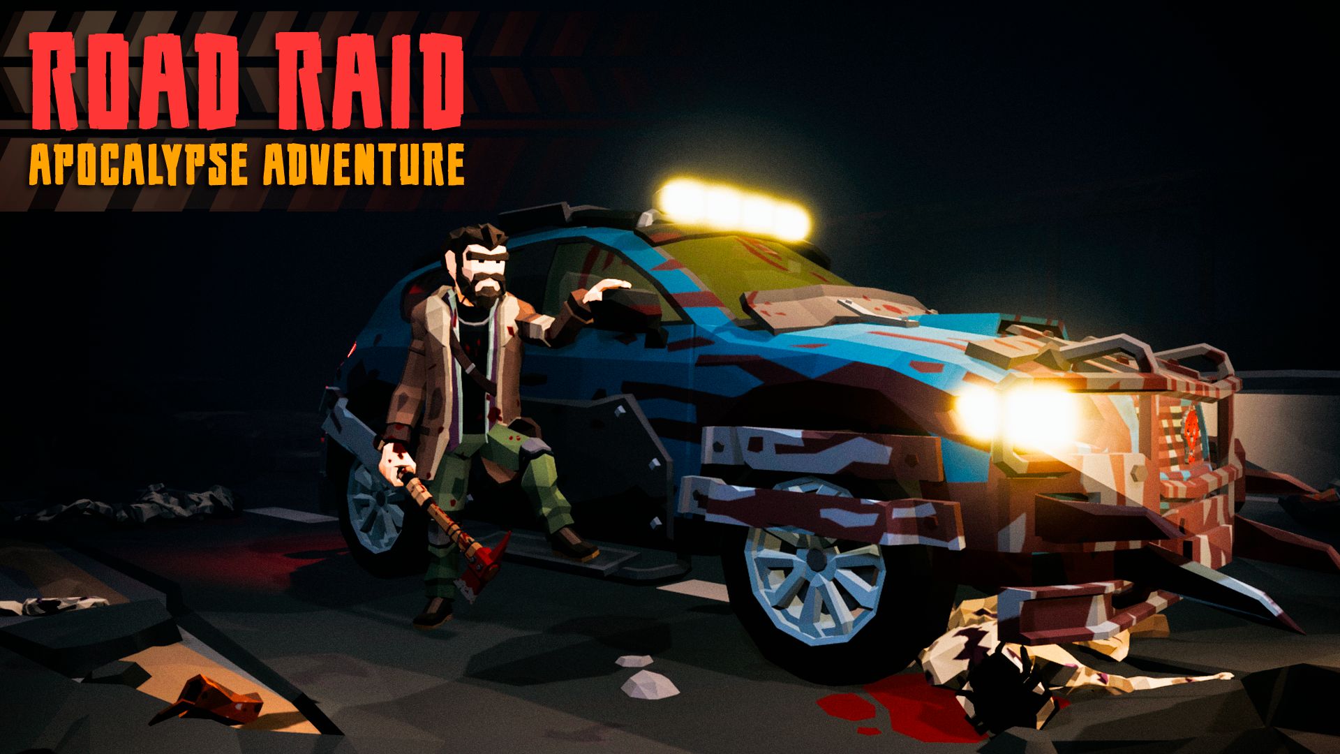 Ladda ner Road Raid: Puzzle Survival Zombie Adventure på Android A.n.d.r.o.i.d. .5...0. .a.n.d. .m.o.r.e gratis.