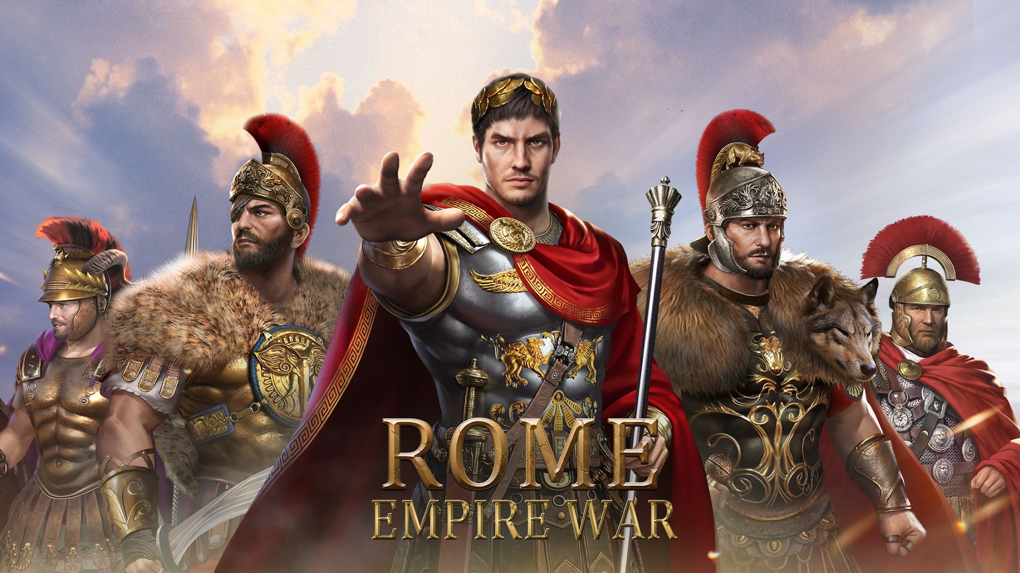 Ladda ner Rome Empire War: Strategy Games: Android Historical spel till mobilen och surfplatta.