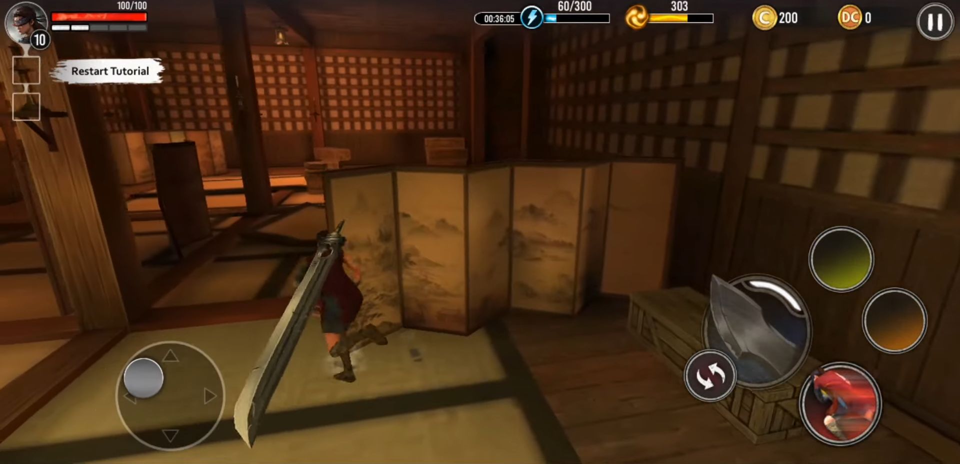 Ladda ner Ryuko - Legend of Shadow Hunter: Android Action spel till mobilen och surfplatta.