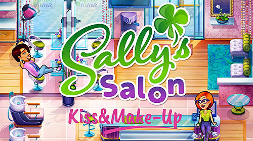 Ladda ner Sally's salon: Kiss and make-up: Android For girls spel till mobilen och surfplatta.
