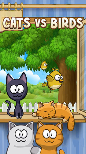 Ladda ner Сats vs birds: Android For kids spel till mobilen och surfplatta.