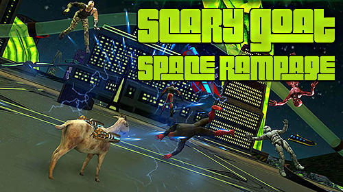 Ladda ner Scary goat space rampage: Android Funny spel till mobilen och surfplatta.