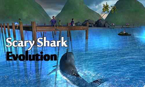 Ladda ner Scary shark evolution 3D: Android Animals spel till mobilen och surfplatta.