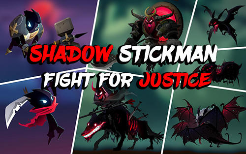 Ladda ner Shadow stickman: Fight for justice på Android 4.4 gratis.