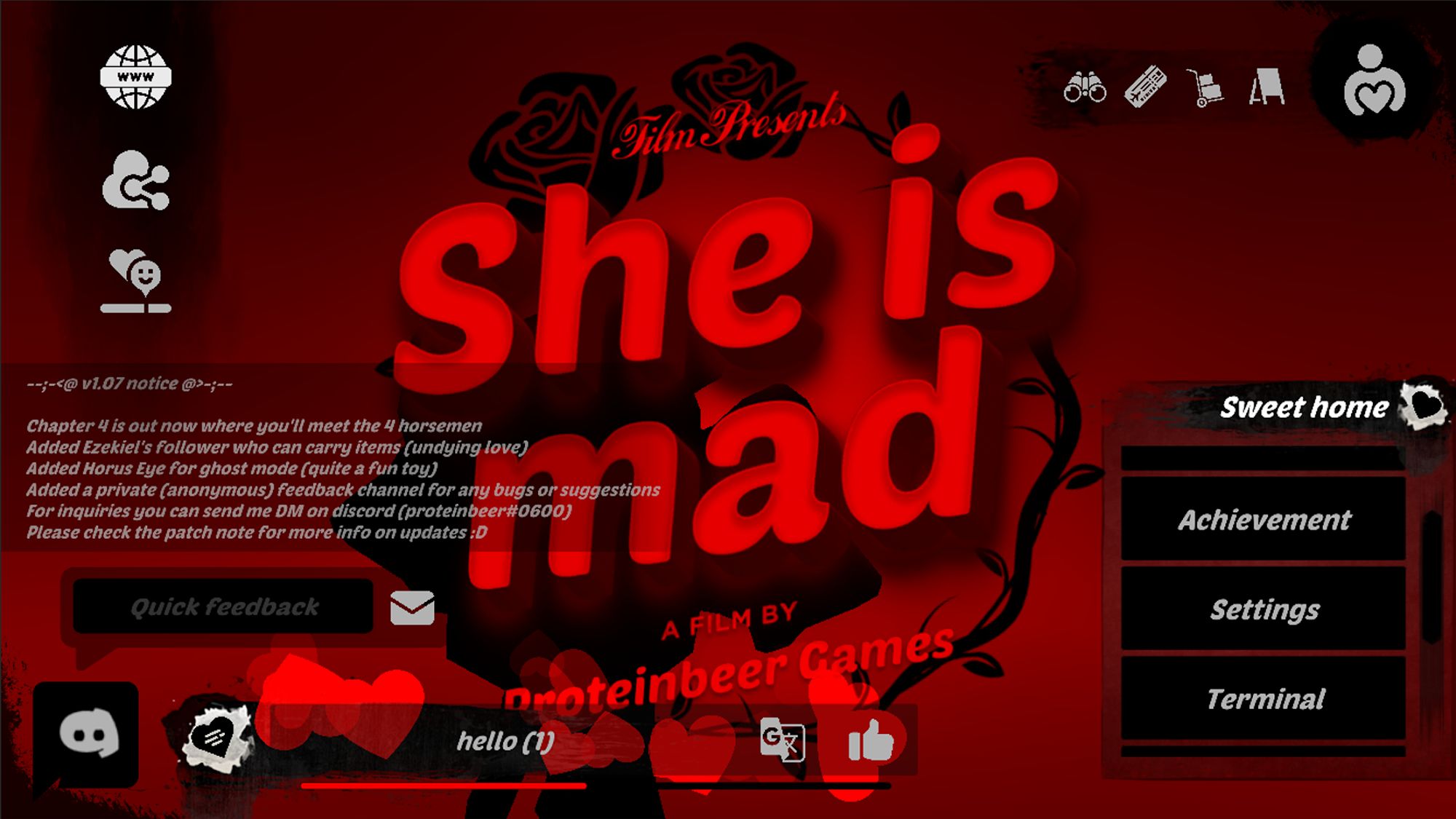 Ladda ner She is mad : Horror survival: Android  spel till mobilen och surfplatta.