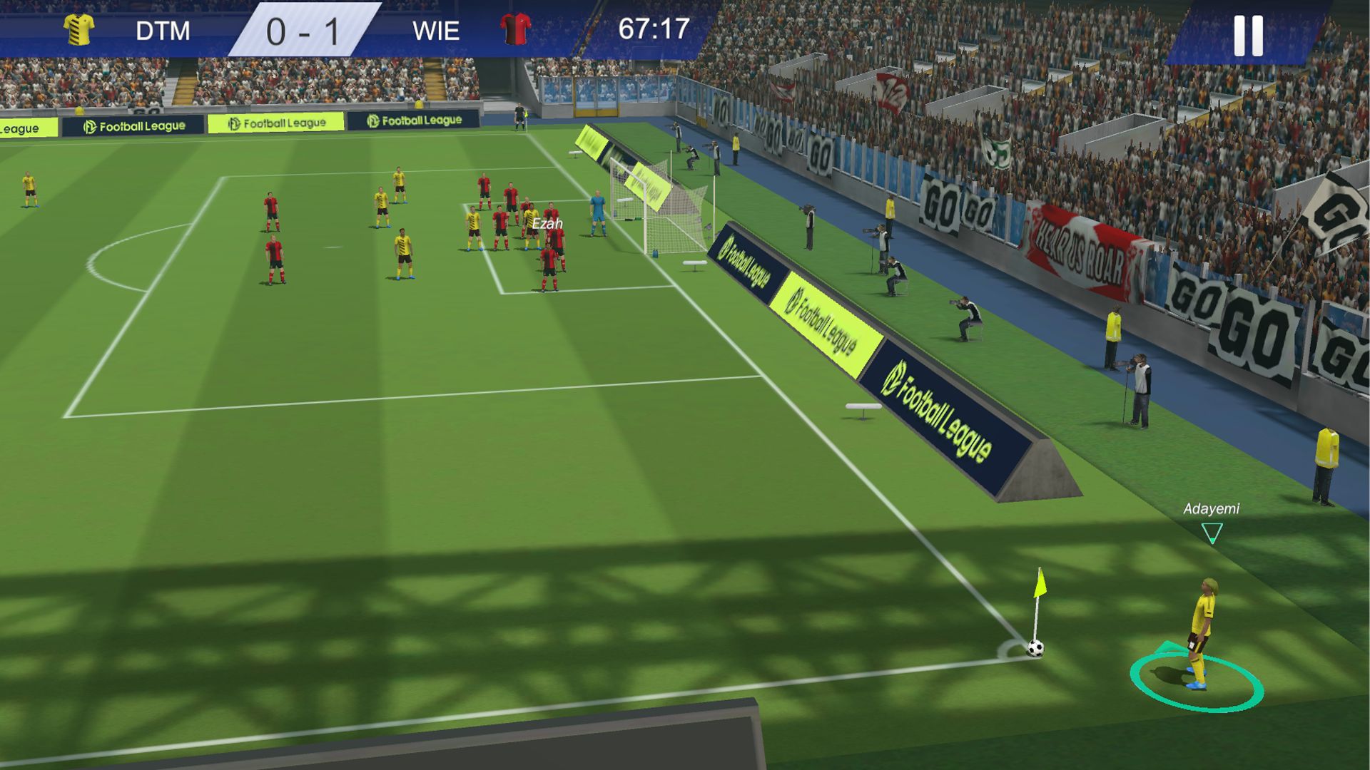 Ladda ner Football League 2023: Android Sportspel spel till mobilen och surfplatta.
