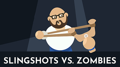 Ladda ner Slingshots vs. zombies: Android Platformer spel till mobilen och surfplatta.