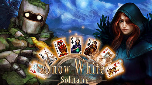Ladda ner Snow White solitaire. Shadow kingdom solitaire: Adventure of princess på Android 4.0 gratis.