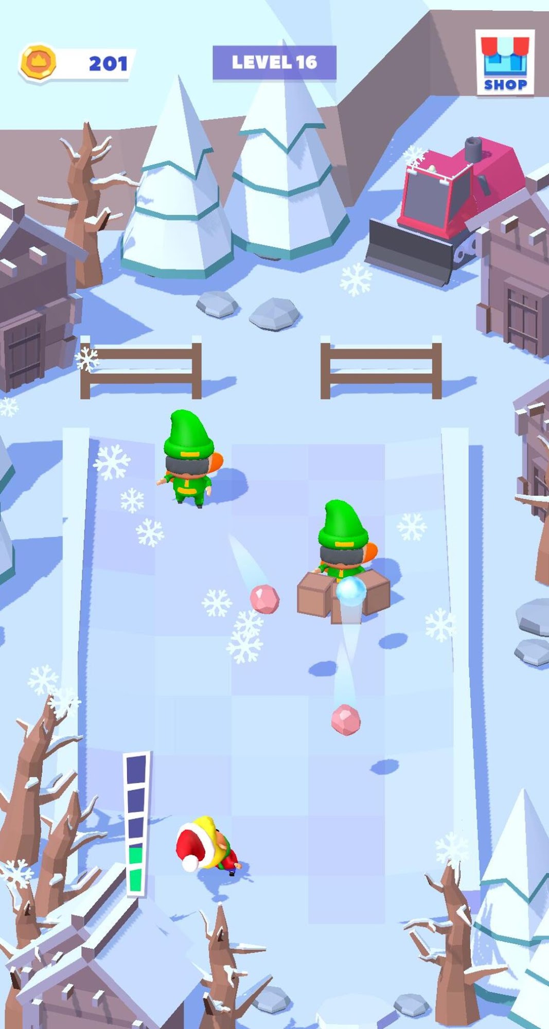 Ladda ner Snowball Battle: Android  spel till mobilen och surfplatta.