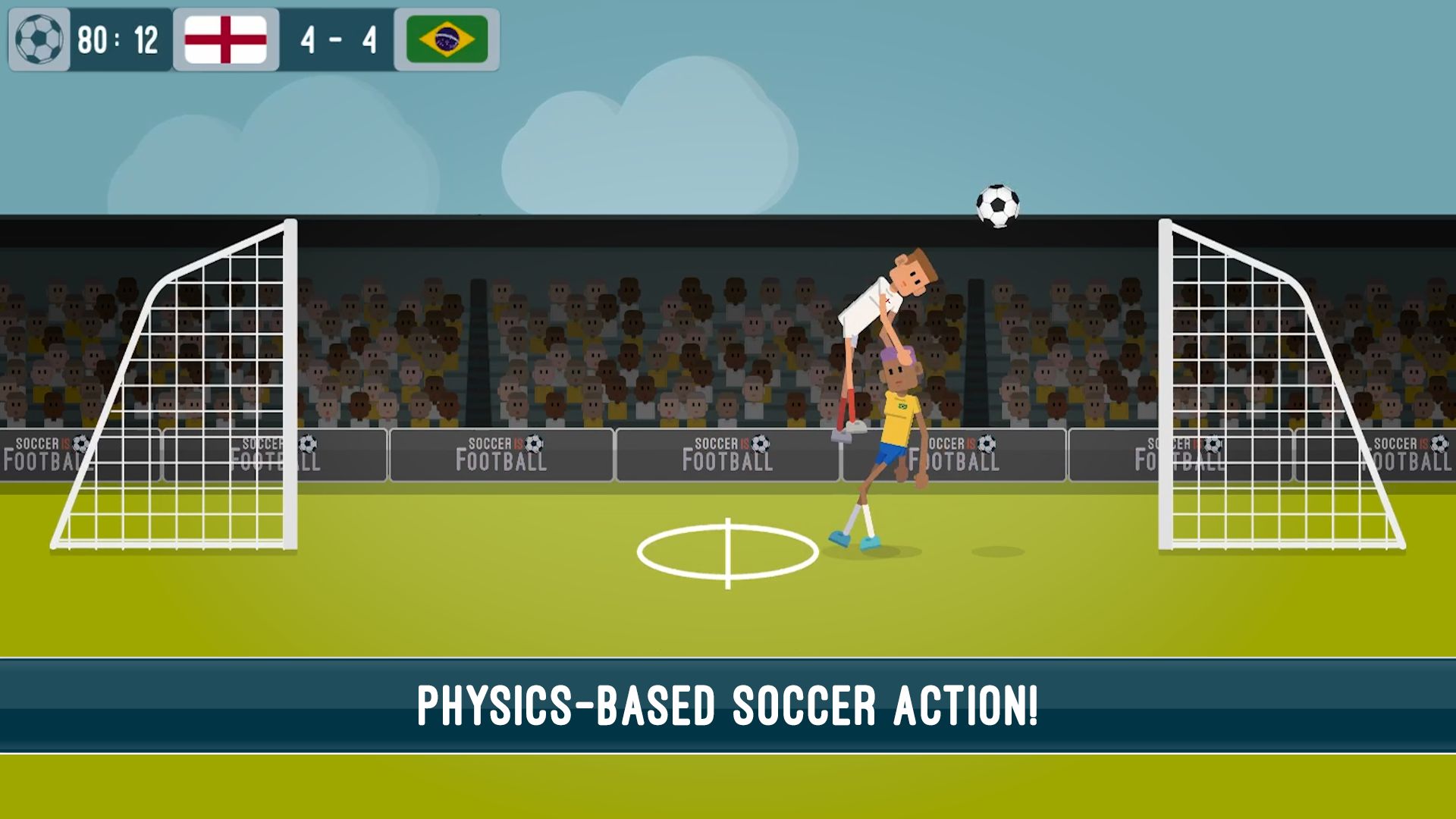 Ladda ner Soccer Is Football: Android Sportspel spel till mobilen och surfplatta.