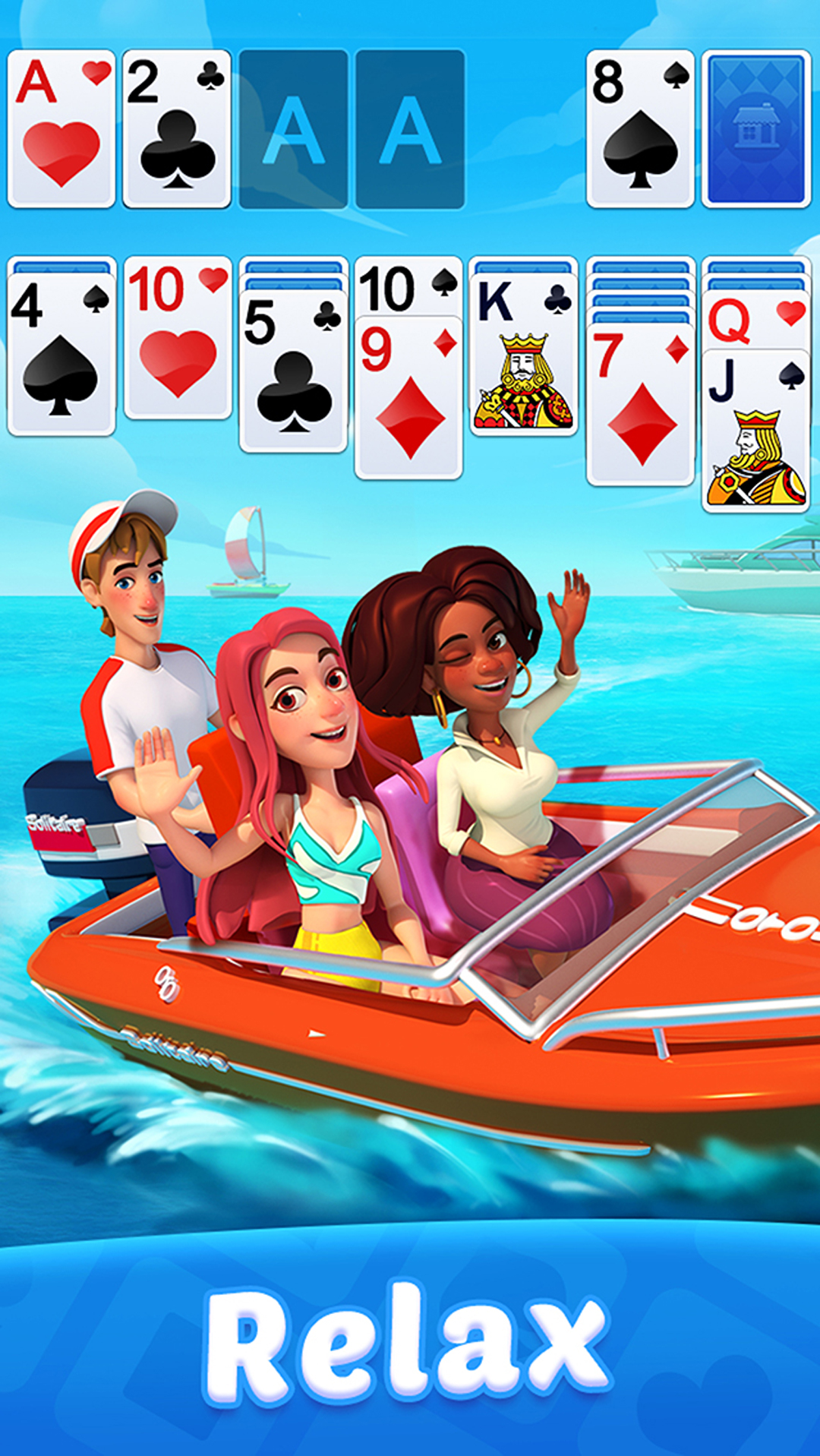 Ladda ner Solitaire: Card Games: Android Solitaire spel till mobilen och surfplatta.
