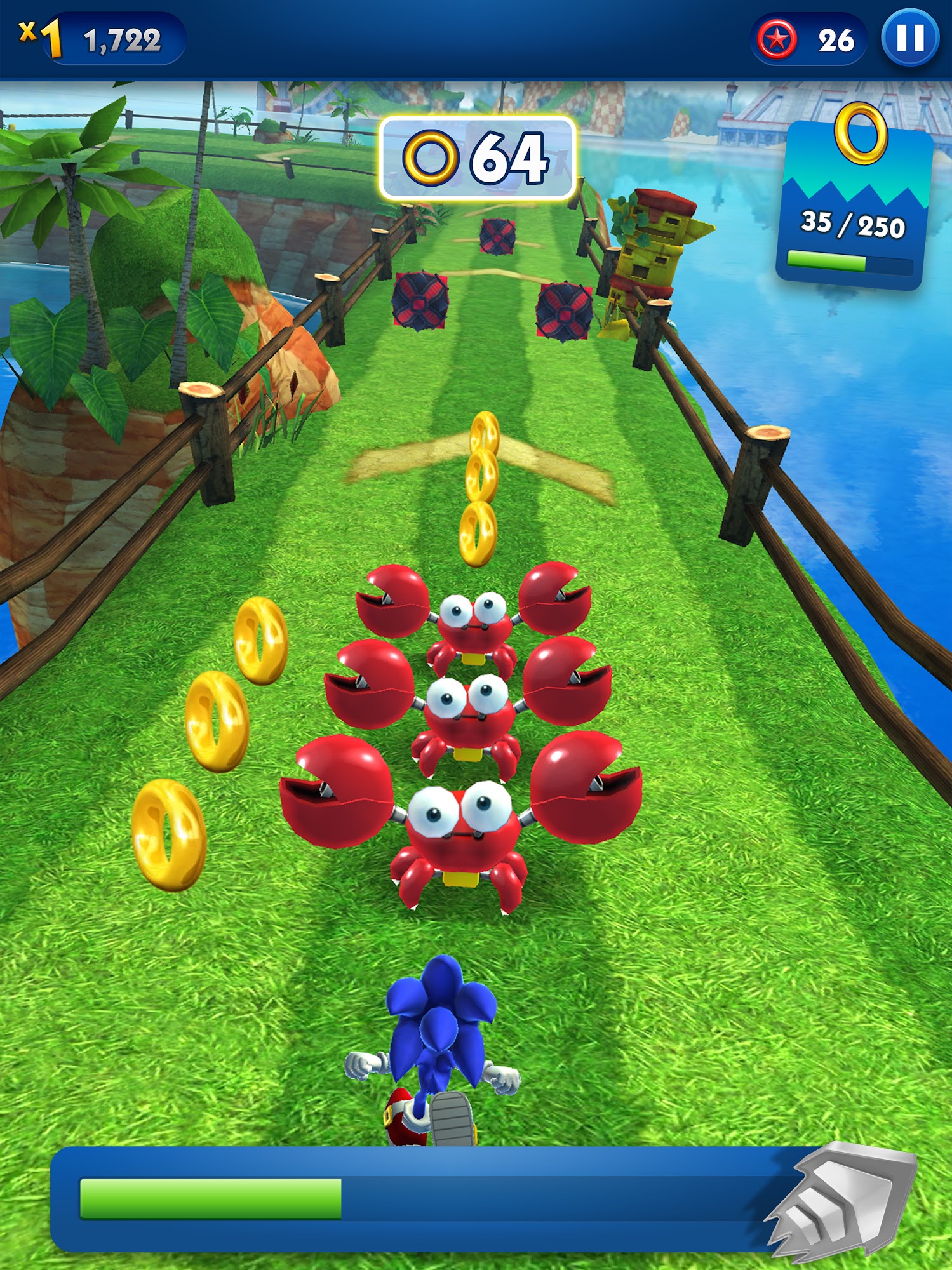 Ladda ner Sonic Prime Dash: Android Runner spel till mobilen och surfplatta.
