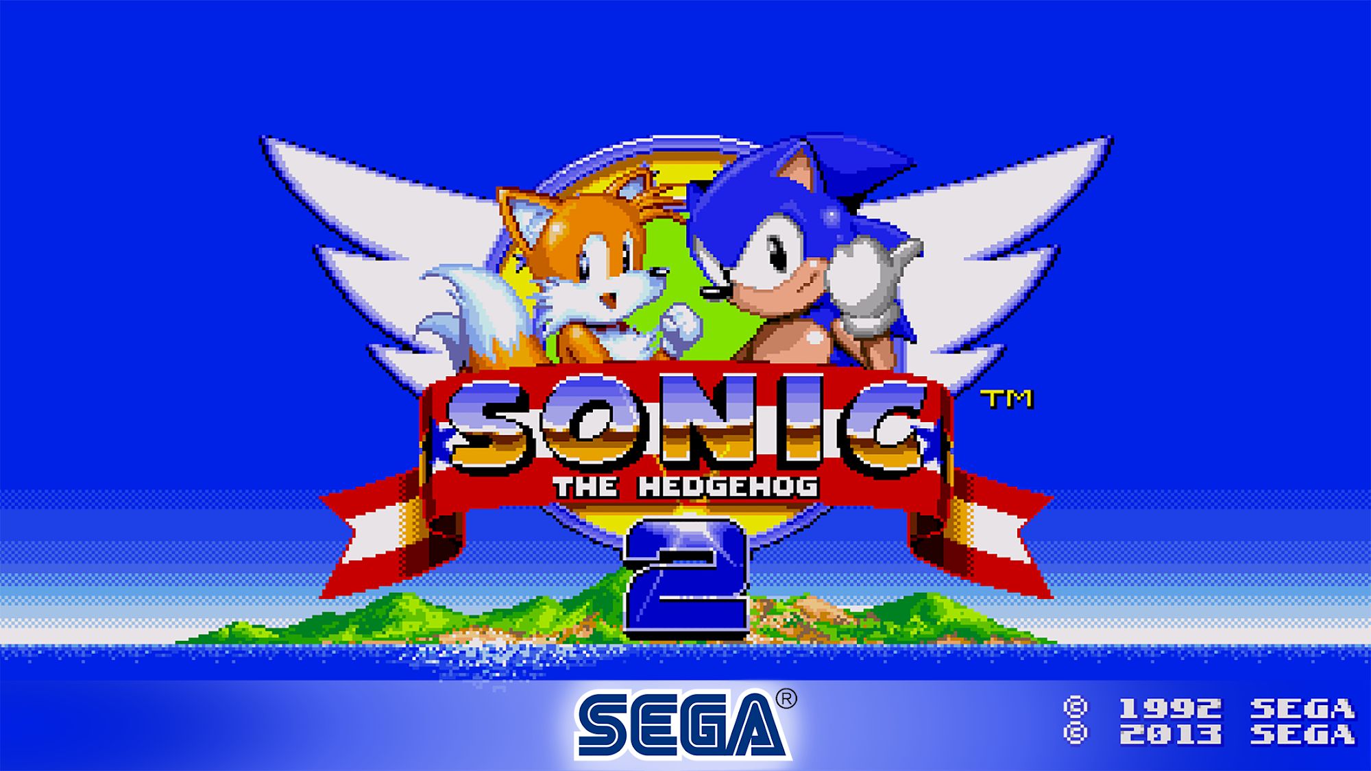 Ladda ner Sonic The Hedgehog 2 Classic: Android Platformer spel till mobilen och surfplatta.