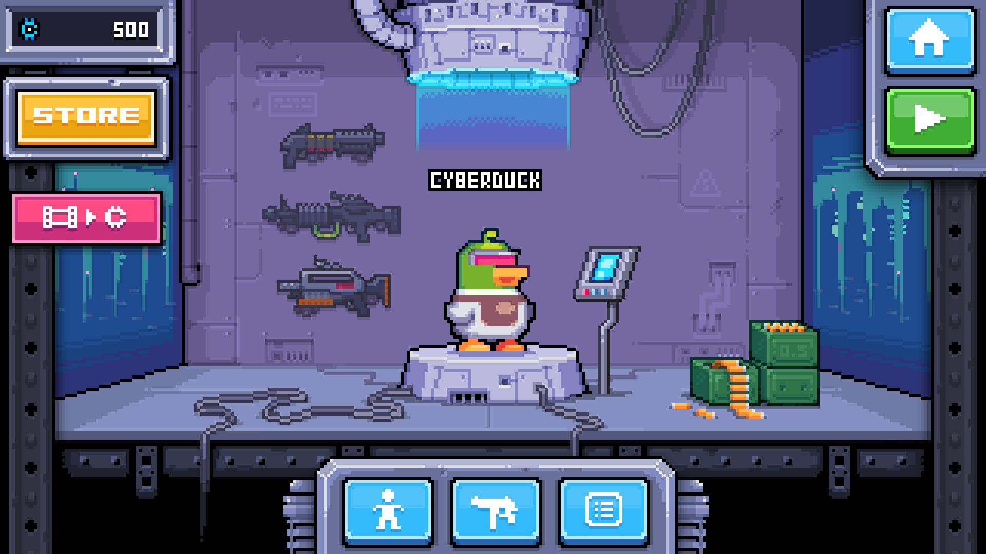 Ladda ner Special Agent CyberDuck: Android Platformer spel till mobilen och surfplatta.