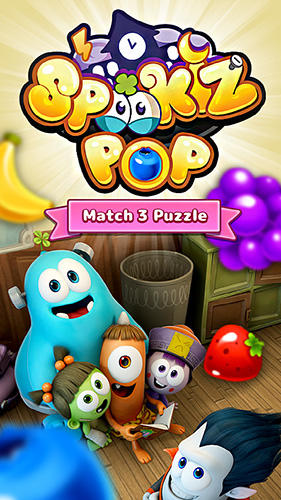 Ladda ner Spookiz pop: Match 3 puzzle på Android 4.1 gratis.
