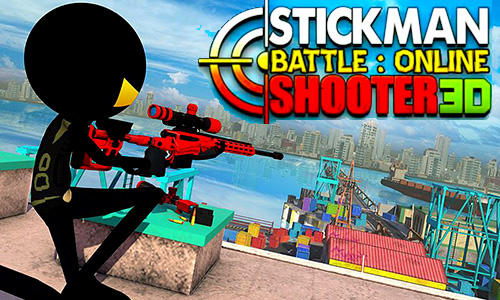 Ladda ner Stickman battle: Online shooter 3D på Android 4.0 gratis.