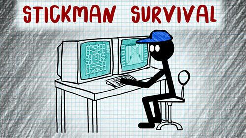 Ladda ner Stickman five nights survival: Android Stickman spel till mobilen och surfplatta.