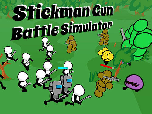 Ladda ner Stickman gun battle simulator: Android Stickman spel till mobilen och surfplatta.