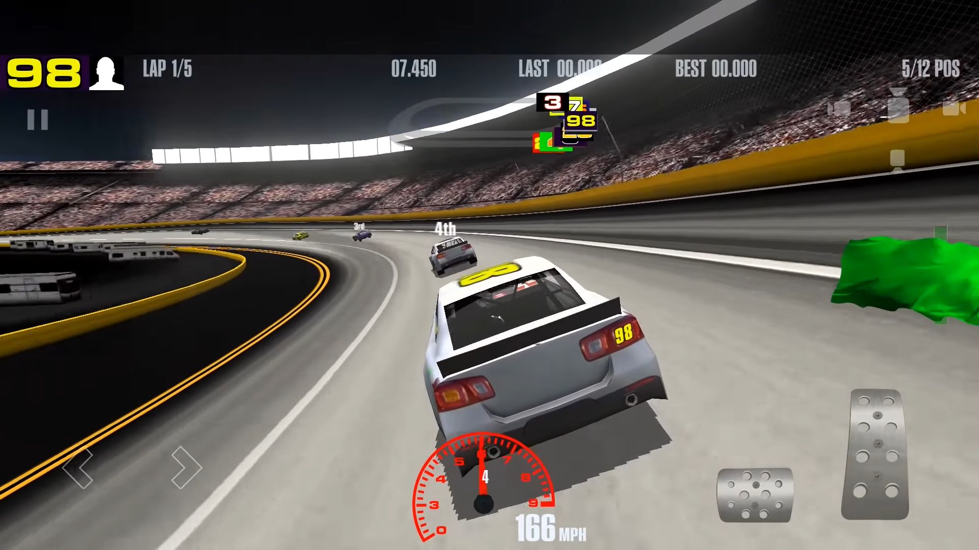 Ladda ner Stock Car Racing: Android Racing spel till mobilen och surfplatta.