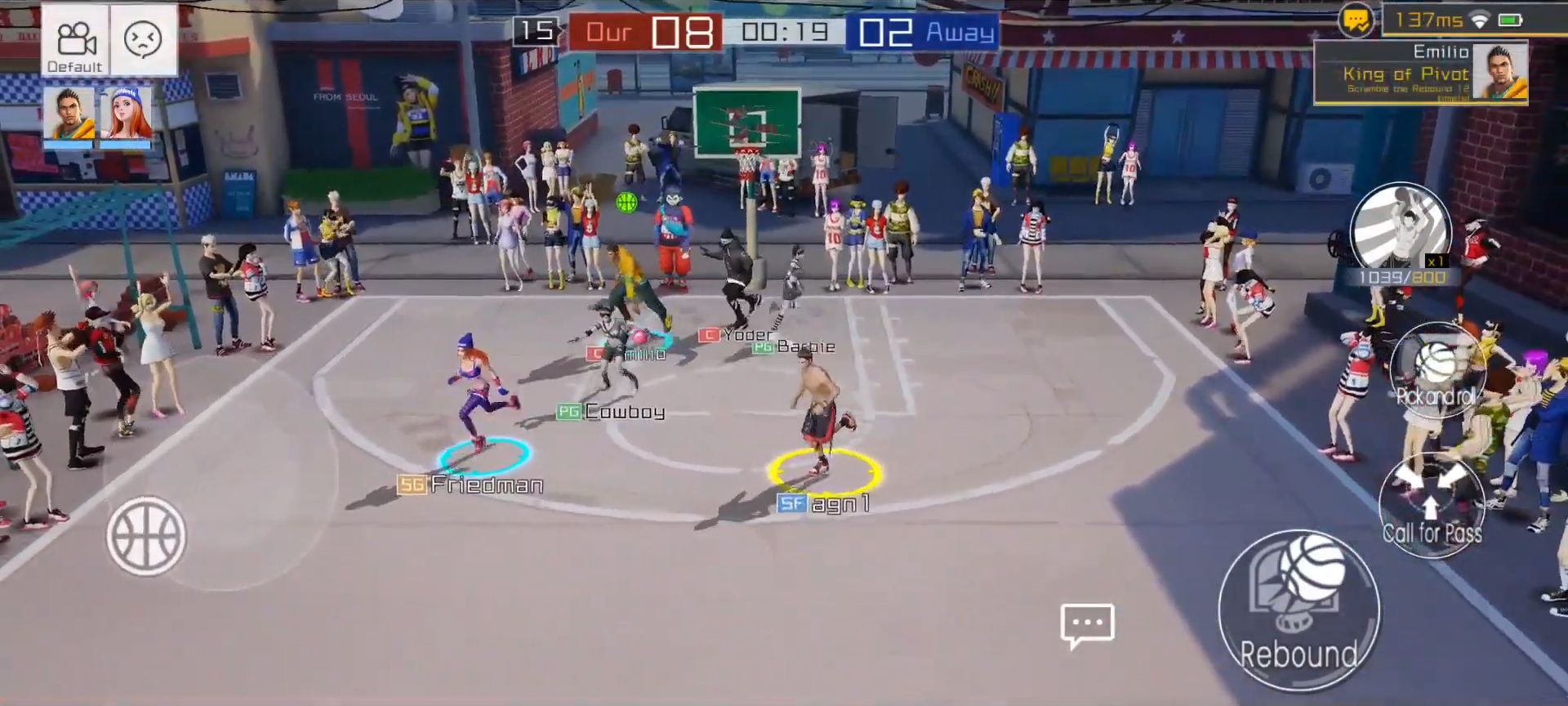Ladda ner Streetball2: On Fire: Android Sportspel spel till mobilen och surfplatta.