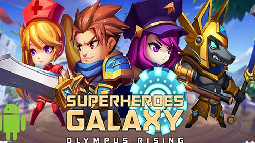 Ladda ner Super heroes galaxy: Olympus rising: Android Strategy RPG spel till mobilen och surfplatta.