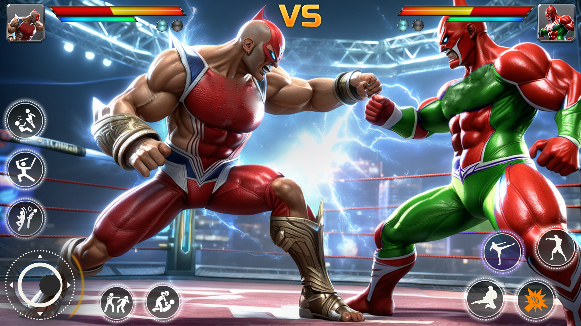 Ladda ner Superhero Fighting Games: Android Fightingspel spel till mobilen och surfplatta.